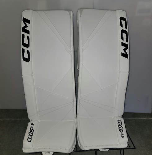 32+1.5" CCM Axis 2.9 Goalie Leg Pads (New)