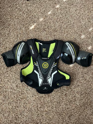Junior Medium Warrior Alpha DX Pro Shoulder Pads (Used)