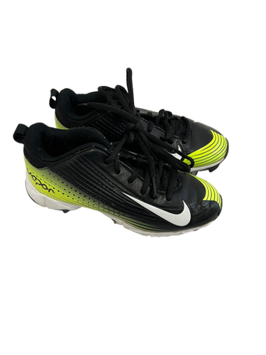 Used Nike VAPOR KEYSTONE 2 BB/SB Cleats Black And Neon Green Junior 01 11692-S000138993