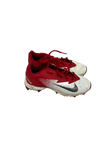 Used Nike VAPOR ULTRAFLY KEYSTONE BB/SB Cleats White And Red Junior 03 11692-S000138992