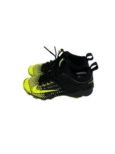 Used Nike TROUT BB/SB Cleats Black And Optic Yellow Junior 06 11692-S000139031