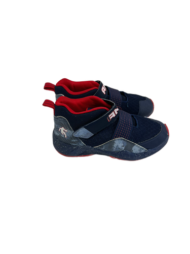 Used And1 Basketball Shoes Y Navy Blue Junior 02 11692-S000139039