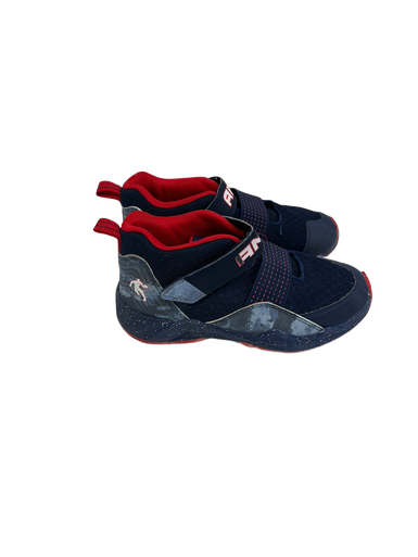 Used And1 Basketball Shoes Y Navy Blue Junior 02 11692-S000139039
