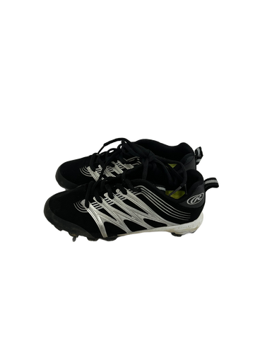 Used Rawlings BB/SB CLEATS BB/SB Cleats Black Junior 02 11692-S000139036
