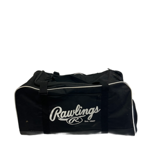 Used Rawlings BLACK CARRY BAG BB/SB Player Carry Bag Black MD 11692-S000139068