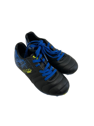 Used Brava Soccer Cleats Black And Royal Blue Youth 10.0 11692-S000139072