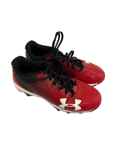 Used Under Armour LEADOFF LOW RM BB/SB Cleats Red Junior 02 11692-S000139085