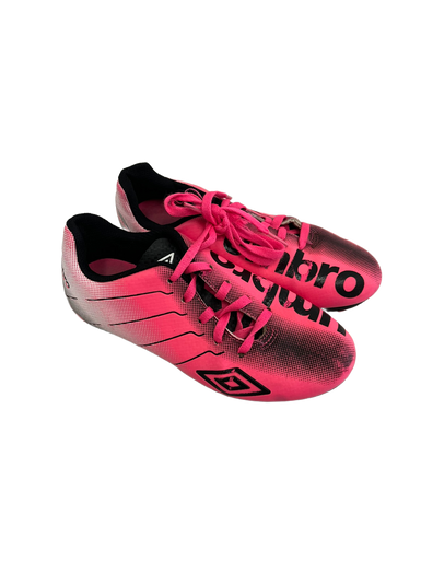 Used Umbro BLK/PINK Soccer Cleats Pink Junior 01 11692-S000139086