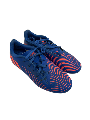 Used Adidas PREDATOR Soccer Cleats Royal Blue Junior 02.5 11692-S000139088