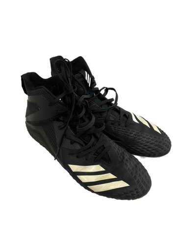 Used Adidas FREAK Adult FB Cleats Black Senior 10 11692-S000139096