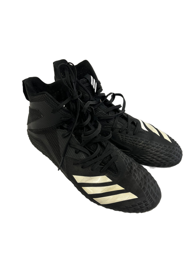 Used Adidas FREAK Adult FB Cleats Black Senior 10 11692-S000139096