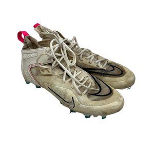 Used Nike ALPHA HUARACHE 8 ELITE LAX Cleats Mens White Senior 11 11692-S000139099