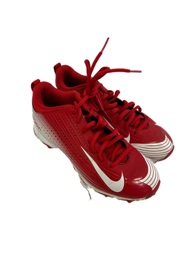 Used Nike VAPOR KEYSTONE BB/SB Cleats Red Junior 04 11692-S000139102