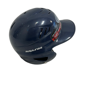 Used Rawlings RCFH Batting Helmet No Mask Navy Blue One Size 11692-S000139100