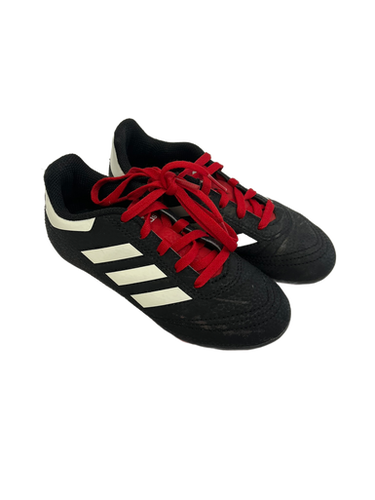 Used Adidas GOLETTO Soccer Cleats Black Youth 12.0 11692-S000139106