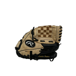 Used Rawlings PLAYMAKER BB/SB Glove T-ball Brown 10" 11692-S000139122
