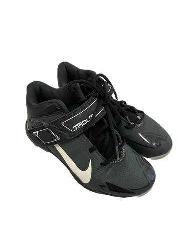 Used Nike TROUT BB/SB Cleats Black Junior 04 11692-S000139131