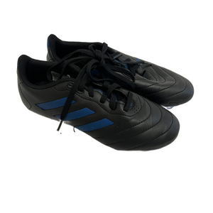 Used Adidas GOLETTO Soccer Cleats Black And Navy Blue Junior 03.5 11692-S000139133