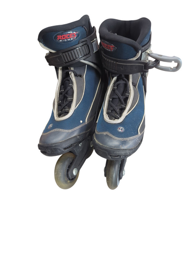 Used Roces BIOME X Senior Rec Fitness Skates Royal Blue Senior 9.5 11833-S000164496
