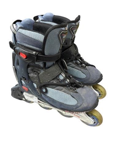 Used Rollerblade PRO W07 Senior Rec Fitness Skates Royal Blue Senior 7 11833-S000164495