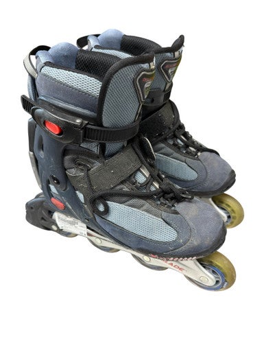 Used Rollerblade PRO W07 Senior Rec Fitness Skates Royal Blue Senior 7 11833-S000164495
