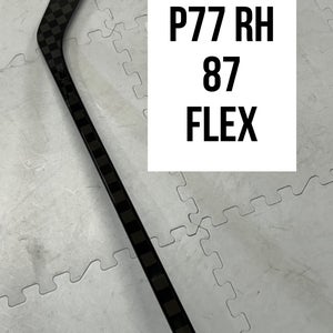 Senior(1x)Right P77 87 Flex ProBlackStock™ Unbranded Blackouts Pro Stock Hockey Sticks