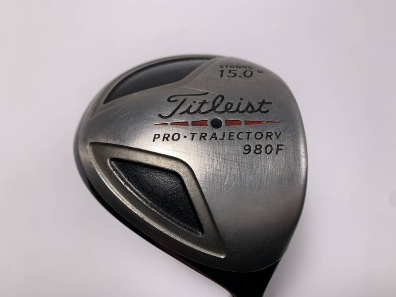 Titleist 980 F Fairway Wood Strong 15* Speeder Stiff Graphite Mens RH