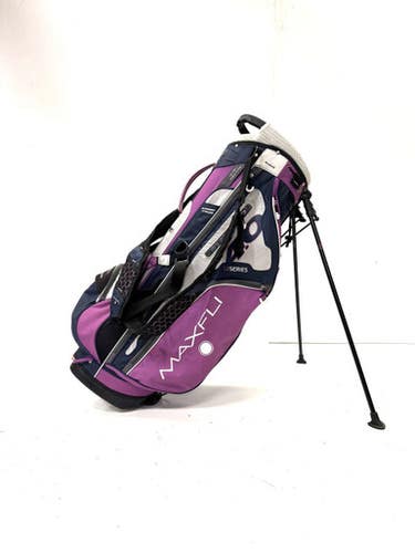 Used Maxfli FLO-BAC Womens Stand Bag Purple 11860-C000294742