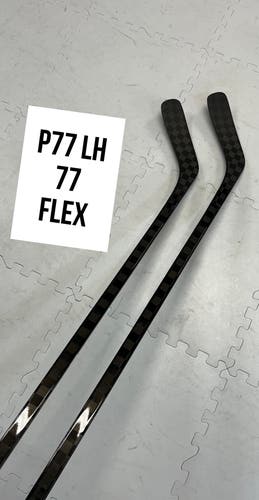 Senior(2x)Left P77-77 Flex ProBlackStock™ Unbranded Blackouts Pro Stock Hockey Sticks