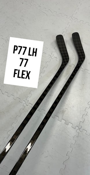 Senior(2x)Left P77-77 Flex ProBlackStock™ Unbranded Blackouts Pro Stock Hockey Sticks