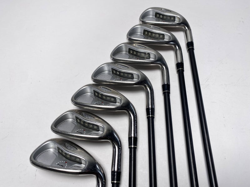 TaylorMade Rac OS 2005 Iron Set 3-PW UG65 Regular Graphite Mens RH- No 4i