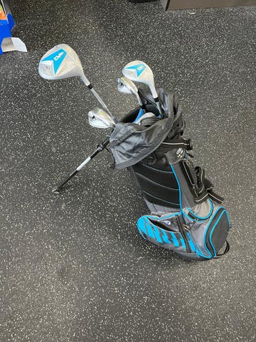 Used US Kids DV 3 48 IN HEIGHT Jr Package Set RH Blue 6 Piece 11849-S000029888