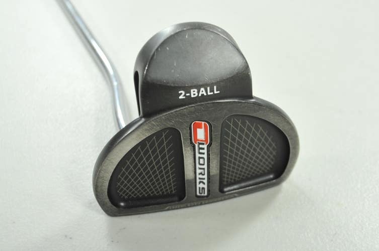 Odyssey O-Works 2-Ball Black 36" Putter Right Steel # 196459