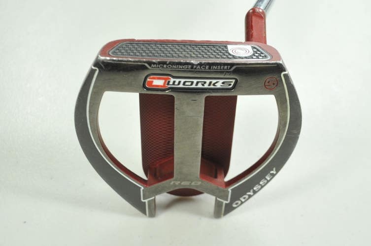 Odyssey O-Works 2-Ball Fang Red 35" Putter Right Steel # 199856