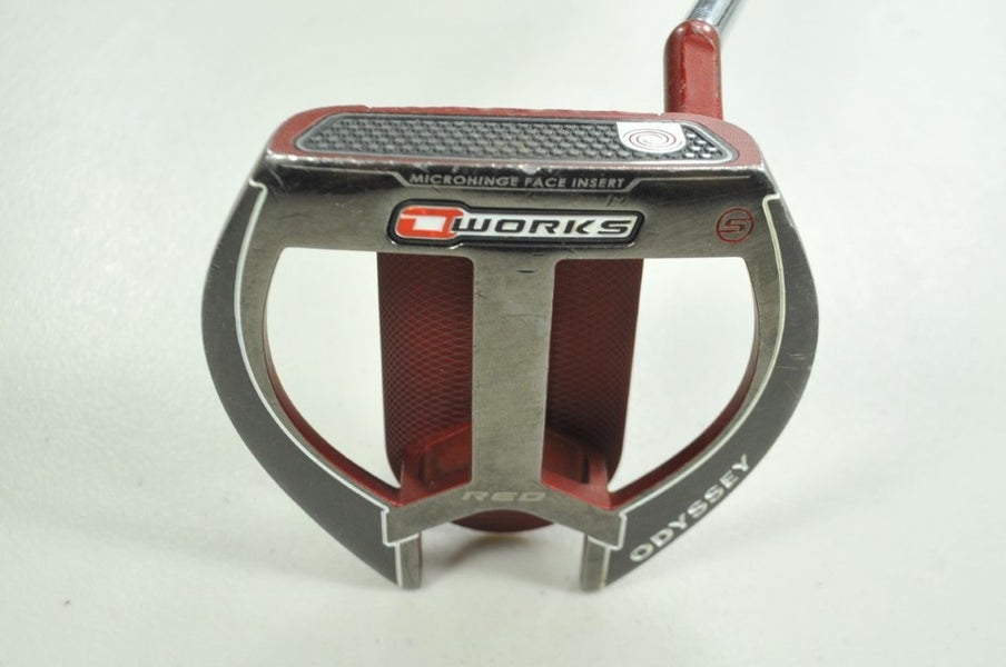 Odyssey O-Works 2-Ball Fang Red 35" Putter Right Steel # 199856