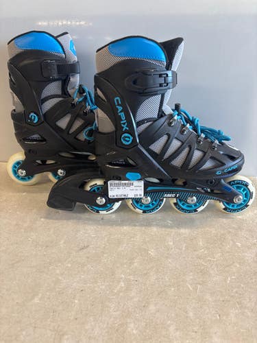 Used Capix ADJ 1/4 Junior Rec Fitness Skates None Adjustable 11858-S000077380