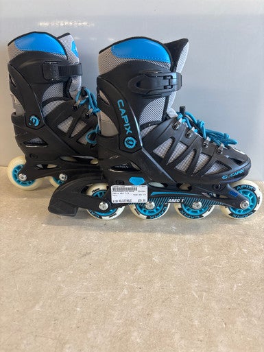 Used Capix ADJ 1/4 Junior Rec Fitness Skates None Adjustable 11858-S000077380