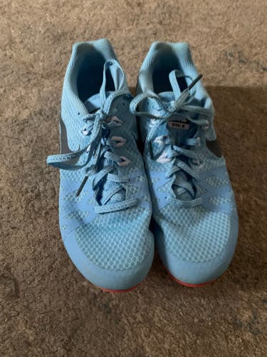 Nike Zoom Rival M8 blue Track Spring 806555 446 Size 7.5