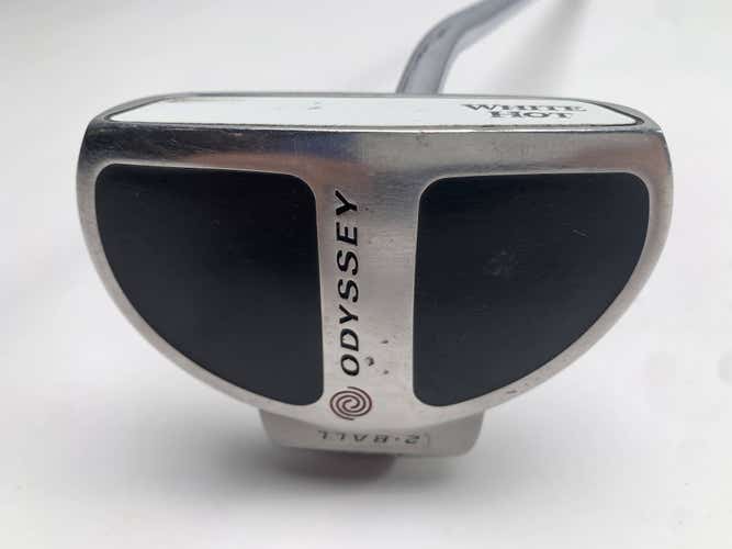 Odyssey White Hot 2-Ball Putter 36" Superstroke Tour 1.0P Claw Mens RH