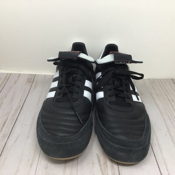 Black Men's Size 10.5 Adidas Mundial Goal Indoor Soccer Sneaker (Used)