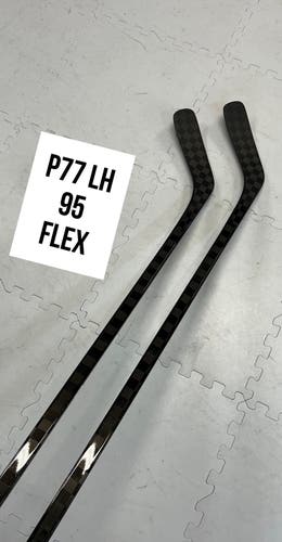 Senior(2x)Left P77-95 Flex ProBlackStock™ Unbranded Blackouts Pro Stock Hockey Sticks