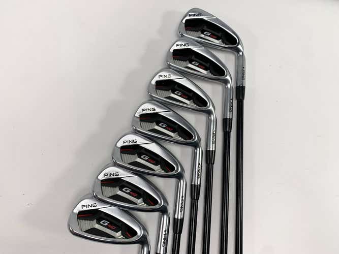 Ping G410 Iron Set 4-PW Black Dot Alta Distanza 40g Senior Graphite Mens RH