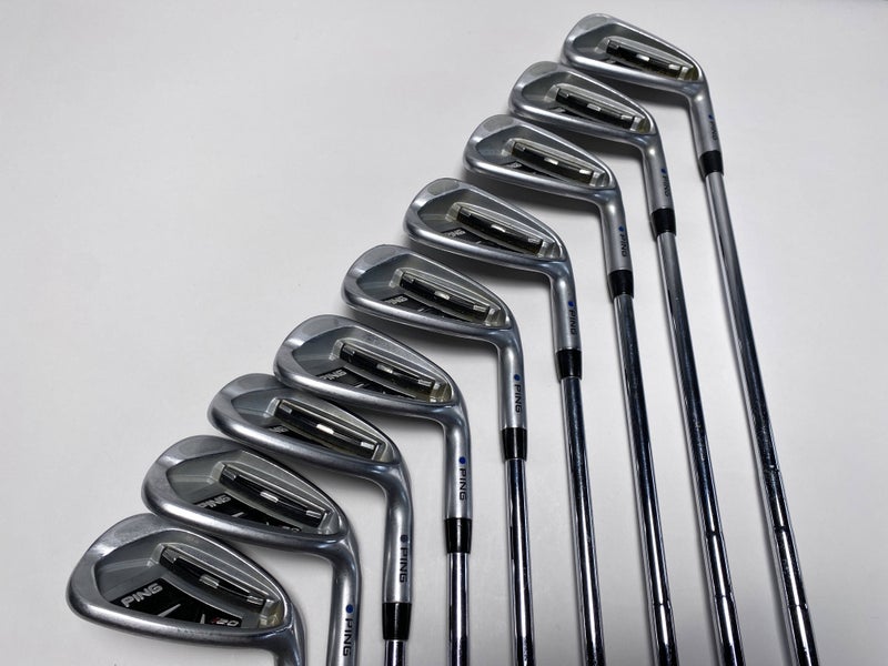 Ping i20 Iron Set 5-PW+GW+SW+LW Blue Dot 1* Up CFS Stiff Steel Mens RH