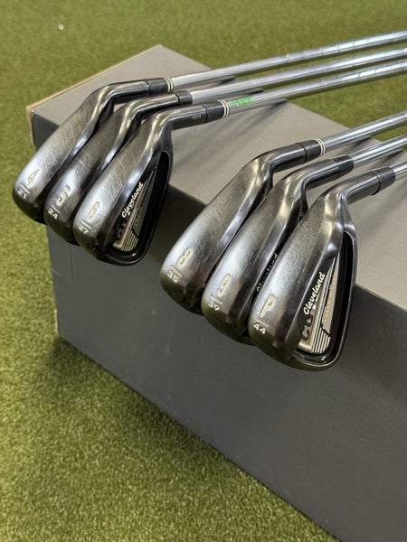 Cleveland CG16 irons, 4-6 8-PW, RH, Stiff, steel shafts No 7 Iron