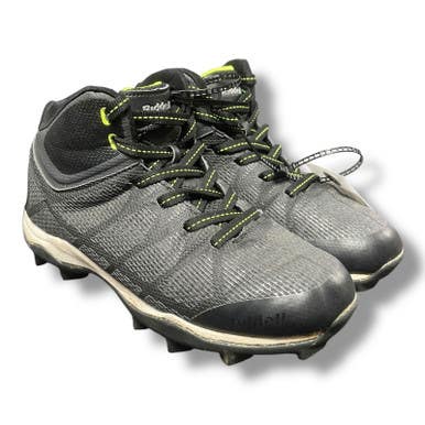 Used RIDDELL GENERATOR MID BB/SB Cleats Black Junior 01 11375-S000363893