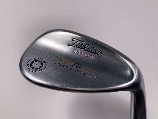 Titleist Vokey Spin Milled Chrome 2009 Sand Wedge SW 54* 10 Wedge Steel Mens RH