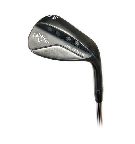 Callaway Jaws Raw Black 58*/8* Z Lob Wedge TT Dynamic Gold Spinner 115 Wedge