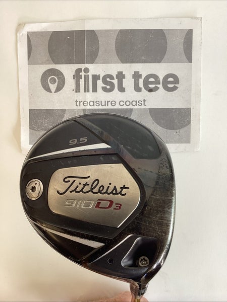 Titleist 910 D3 Driver 9.5* With Miyazaki 39s Stiff Graphite Shaft