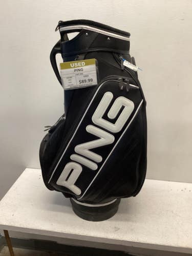 Used PING CART BAG Mens Cart Bag Black 11443-S000196043