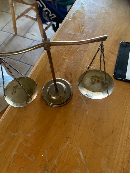 (Used) Brass Scale